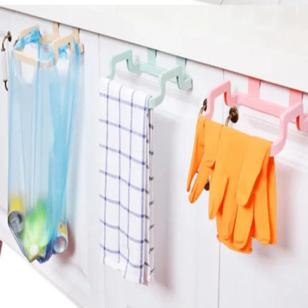 OVER-CABINET BAG HOLDER - KEEP YOUR KITCHEN TIDY IN SECONDS